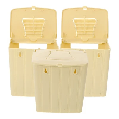 Set of 2 Bird Breeding Box Small Nests for Finches Hatching House