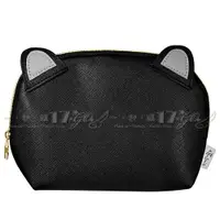 在飛比找樂天市場購物網優惠-【VT薇拉寶盒】ETTUSAIS 艾杜紗 黑色貓咪化妝包