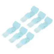Chiffon Ribbon, 1.5"x7 Yard Silk Light Blue Tulle Satin Fabric Ribbon,6pcs