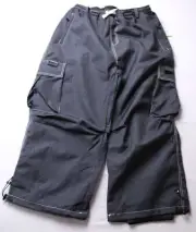 SnoWears Unisex Adult All-Terrain Baggy Cargo Snow Pants CL8 Denim Blue Small