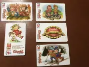 Campbells mint full set of 5 phonecards including case card 700 Limited Read