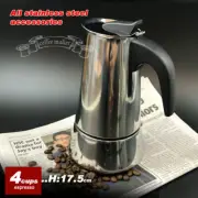4Cup Stainless Steel Stove Top Espresso Italian Coffee Maker Percol