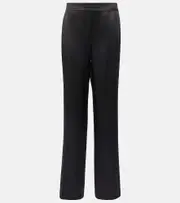 [Joseph] Joseph Tova silk satin straight pants AU 16 black