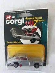 Corgi Junior #40 James Bond Aston Martin sealed blister pack 1979