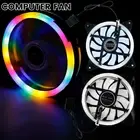 LED Case Fans Ultra Quiet Computer Cooling Fans 12cm 15 LED Silent Fan for QAgqA