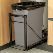 Pull Out Trash Can under Cabinet with Soft Close Rail,Under Sink Trash Can Pull