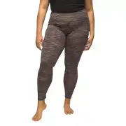 prAna Women's $99 Impresa Pocket Legging in Mulberry Spacedye plus size 3X