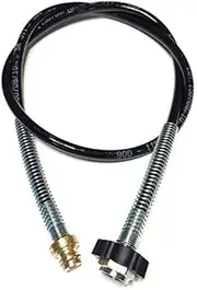 [Neues Wasser] Group Premium CO2 Adapter High Pressure Hose for Sodastream | For Connection to Larger CO2 Bottles Carbonated Bottle | Water Carbonator CO2 Hose | Direct Connection (Length 1)