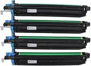 DR512K, DR512Y, DR512C, DR512M 4-Pack Black, Cyan, Magenta, Yellow Drum Unit Compatible with Konica Minolta Bizhub C224/C224e/C284/C284e/C364/C364e/C454/C454e/C554/C554e Series