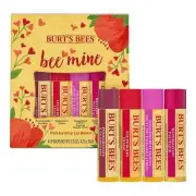 Burt's Bees Moisturize Lip Balm 4pk-Dragonfruit Lemon Strawberry Watermelon+ NEW
