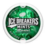Ice Breakers Sugarfree Mints Spearmint Flavour 42g X 2 Tubs