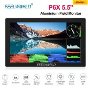 FEELWORLD P6X 5.5'' DSLR Camera Field Monitor Touch Screen 3D LUT 4K 1920x1080