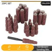 ENGINE PORTING 25 PC MINI CONE SANDER KIT SANDING ABRASIVE WHEEL TOOL PORT