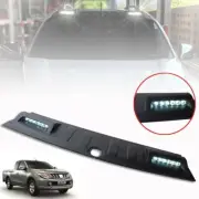 For 2015-2023 MITSUBISHI TRITON L200 MATTE MATT BLACK ROOF SPOILER W/LED Lights