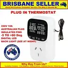Fridge Thermostat Heat Cool Temp Controller Beer Aquarium Home Brew 240v 10A
