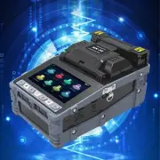 Optical Fiber Fusion Splicer 320X 7S Dual Theme Modes w/ HD 4.3" Touch Screen