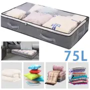 Foldable Under Bed Bags Thick Breathable Underbed Clothes Storage·-