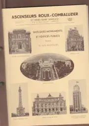 FRANCE -EGYPT Old Rare Electricity Co. Catalog Brochure LEBON &C 1929