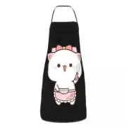Funny Cooking Master Apron Men Women Unisex Kitchen Chef Mochi Cat Tablier D