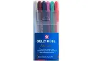 Sakura Gelly Roll Gel Pens Set - Metallic Secondary - 6 pens!