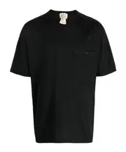 Ten C Logo Patch Crewneck T-Shirt S,XL,L,M,XXL Black