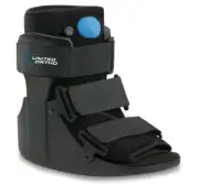 United Ortho Short Air Cam Walker Fracture Boot Black Mens 11.5-13.5, Women 12.5