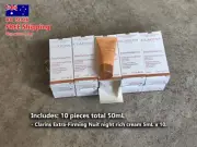 Clarins Extra-Firming Nuit regenerating night rich cream sample size 5mL x 10pcs