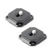 2pcs Multipurpose Quick Release Plate 38mm Arca Type for Camera Clip and Tripod