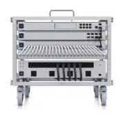 Ubiquiti Toolless Mini Rack, 6U-sized Device Rack with 24-port Blank Patch