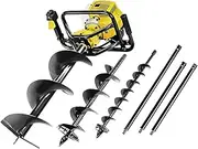 Giantz Post Hole Digger 92CC Petrol Auger Diggers Drill Borer Fence Earth Power