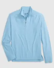 johnnie-O Baird Performance 1/4 Zip Pullover Permafrost Size L