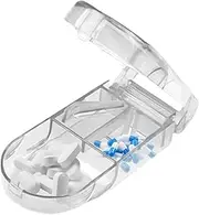 Tablet Cutter Tool - Travel Pill Splitter, Multipurpose Portable Tablet Splitter | Compact Medicine Tablet Cutter, Small Pill Cutter with Storage, Tablet Splitter Tool for Daily Life, Dormitory