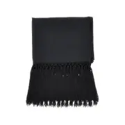 [TALLER MARMO] TALLER MARMO 'Babe' fringed stole Woman One Size One Size Black