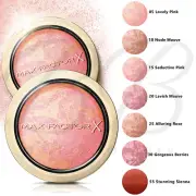 MAX FACTOR Creme Puff Blush Blusher Compact Pressed Powder SEALED *ALL SHADES*