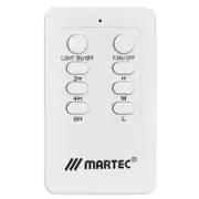 Martec Slimline AC Ceiling Fan Remote Control
