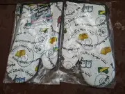 THE KOSHER COOK MAH NISHTANA OVEN MITT SET OF TWO