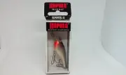 Rapala Shad Rap Rattlin SRRS-4 S Silver 1 1/2" Suspending Crankbait 3/16oz Lure