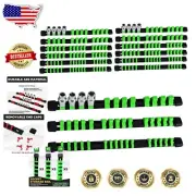 Flexible 15PCS Socket Rail Organizer - Colorful ABS Holder for Every Tool Lover