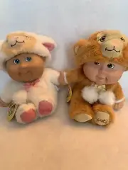 25th Anniversary Cabbage Patch Kids Lamb & Lion Doll 2008 Snugglies 2008