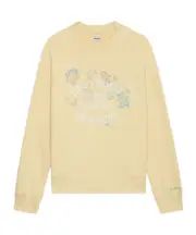 Logo logo hoodie Nude
