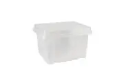Italplast Storage Box 32L Clear Lid - Clear Base