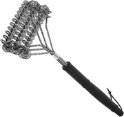 FUNOMOCYA BBQ Grill Cleaning Brush Scrubber for Grills Ovens Stoves Portable and Ergonomic Design Multi Use Cleaning Tool for Camping and Outdoor Activities
