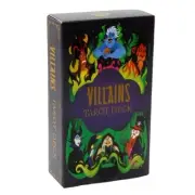 NEW Sealed Disney Villains Tarot 78 Card Deck Illustrated by Ellie Goldwine