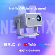Android Projector NetfIix certified 1080P 25000LM 5G WiFi Video Home Cinema 2025