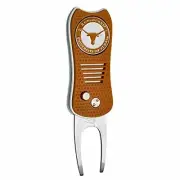Texas Longhorns Switchblade Divot Tool w ball marker magnetically attached