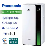 在飛比找Yahoo奇摩購物中心優惠-Panasonic 國際牌 10坪nanoeX空氣清淨機(F