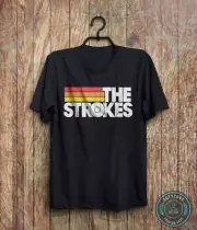 Vintage 90S Strokes T-Shirt, Classic Rock Band Shirt, Music Tee