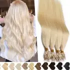 Micro Ring Beads Loop Hair Extensions 100 Remy Real Indian Human Hair Straight A