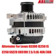Alternator For 2005-2015 2.5/3.0L Lexus GS300 IS250 IS C250 GSE20 GRS190 4GR/3GR (for: Lexus)