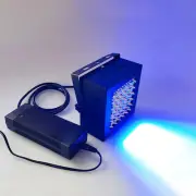 395nm 365nm 36 LED 1400mW/cm2 UV Epoxy Resin Curing Lamp Inks Glue Dryer Light